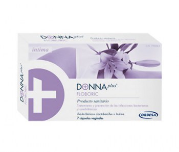 donna plus floboric 7 cápsulas vaginales